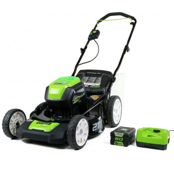 GreenWorks G-MAX PRO 80-Volt Electric Lawnmower