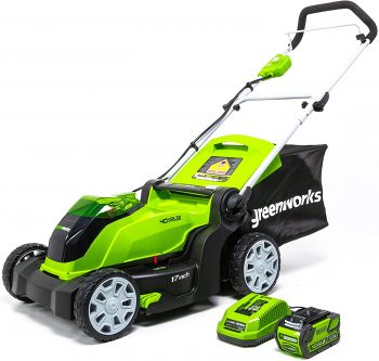 Greenworks G-MAX 40V 17” Lawn Mower Greenworks G-MAX 40V 17'' Lawn Mower