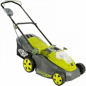 Sun Joe iON16LM 40-Volt 16-Inch Brushless Cordless Lawn Mower