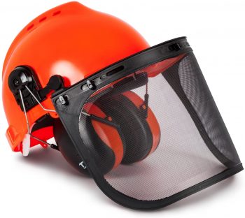 TR Industrial TR88011 Hard Hat Forestry Safety Helmet & Ear Muffs TR Industrial TR88011 Hard Hat Forestry Safety Helmet & Ear Muffs