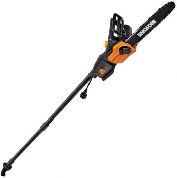 Worx WG309, 8 Amp 10-inch Corded Electric Pole Saw Worx WG309, 8 Amp 10-inch Corded Electric Pole Saw