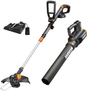 Worx WG930.2 20V PowerShare 10” Cordless String Trimmer Worx WG930.2 20V PowerShare 10” Cordless String Trimmer